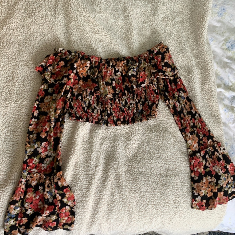 Urban Outfitters Off the Shoulder CropTop